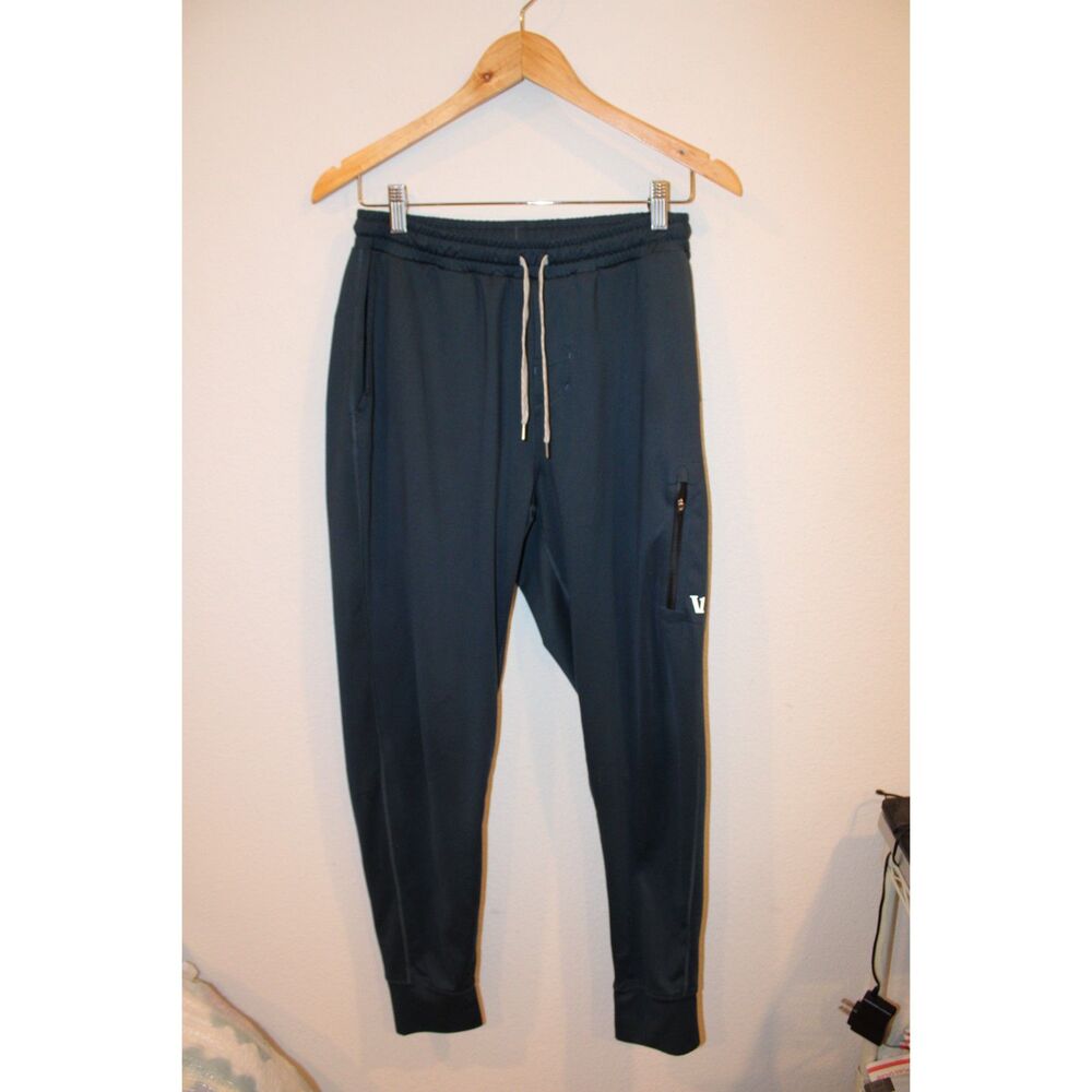 Vuori sunday performance men's joggers dark blue fit like xsmall